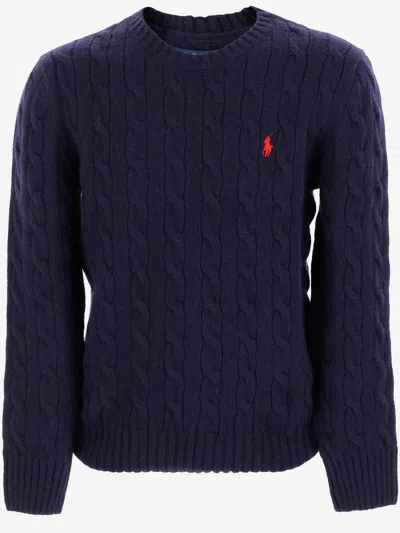 POLO RALPH LAUREN WOOL CABLE KNIT
