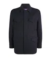 Ralph Lauren Wool-cashmere Ripley Jacket In Blue