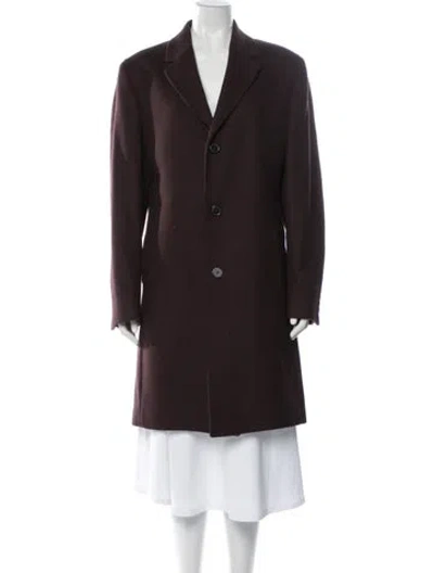 Pre-owned Ralph Lauren Wool Coat In Brown