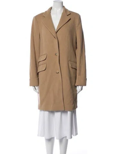 Pre-owned Ralph Lauren Wool Coat In Brown