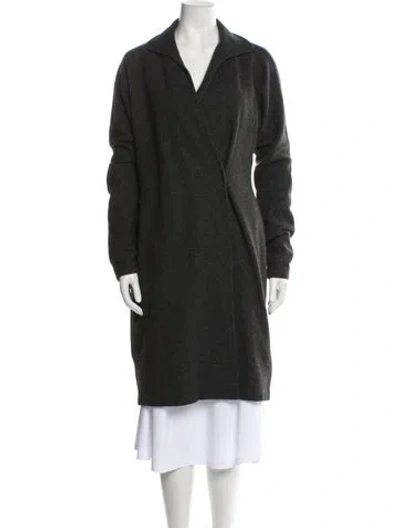 Pre-owned Ralph Lauren Wool Coat In Gray