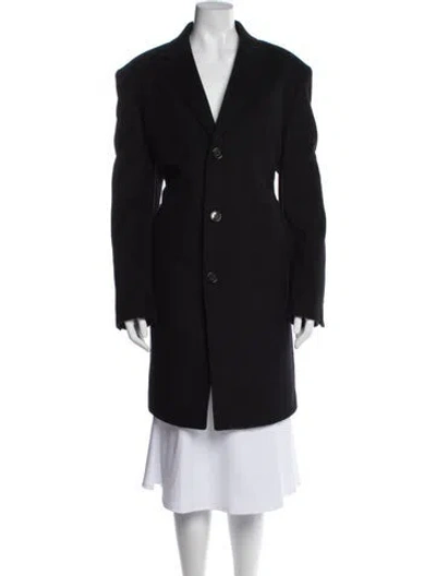Pre-owned Ralph Lauren Wool Coat In Gray