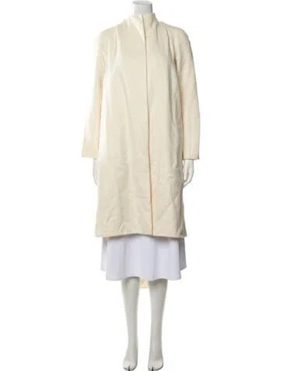 Pre-owned Ralph Lauren Wool Coat In Neutral