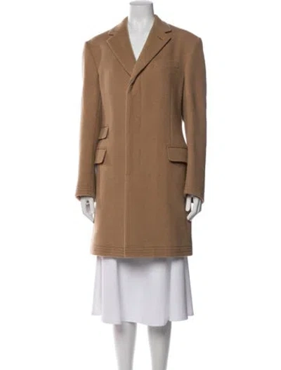 Pre-owned Ralph Lauren Wool Coat In Neutral