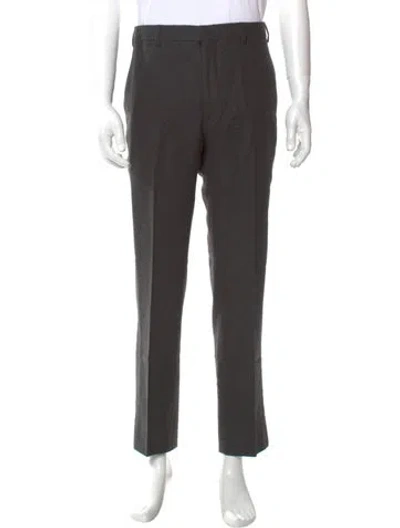 Pre-owned Ralph Lauren Wool Dress Pants In Gray