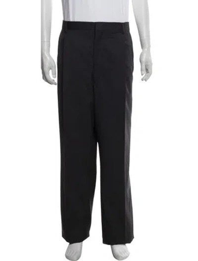Pre-owned Ralph Lauren Wool Dress Pants In Gray