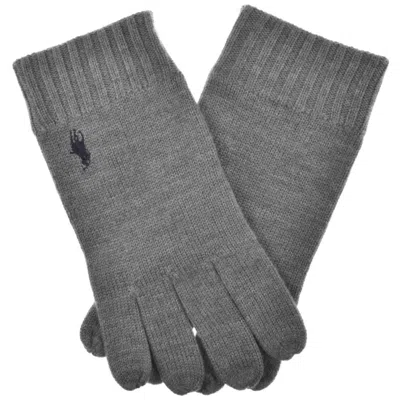 Polo Ralph Lauren Ralph Lauren Wool Gloves Grey