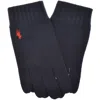 RALPH LAUREN RALPH LAUREN WOOL GLOVES NAVY