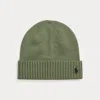 Ralph Lauren Kids' Wool Hat In Green