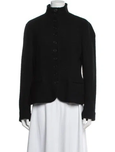 Pre-owned Ralph Lauren Wool Jacket In Black