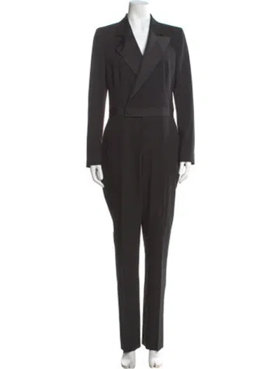 Pre-owned Ralph Lauren Wool Jumpsuit W/ Tags In Gray