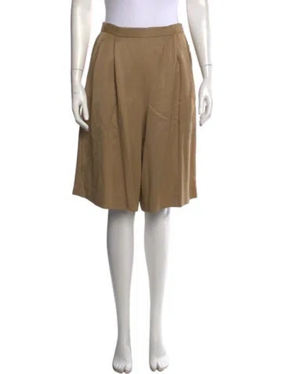 Pre-owned Ralph Lauren Wool Knee-length Shorts In Neutral