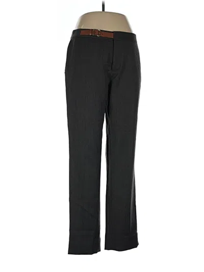 Pre-owned Ralph Lauren Wool Pants In Black