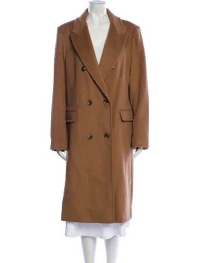 Pre-owned Ralph Lauren Wool Peacoat In Brown