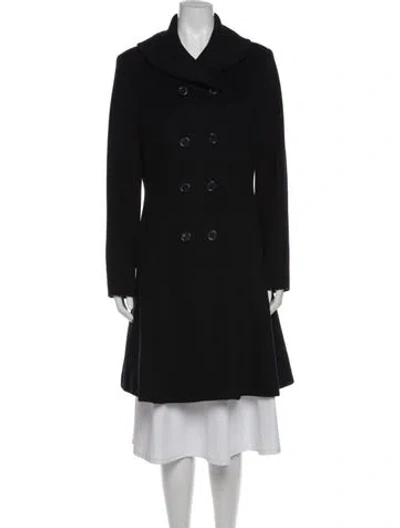 Pre-owned Ralph Lauren Wool Peacoat In Gray