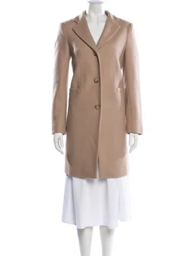 Pre-owned Ralph Lauren Wool Peacoat In Neutral