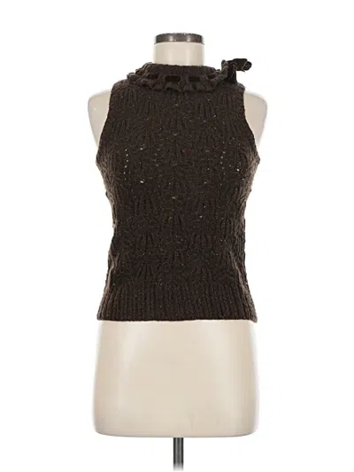 Pre-owned Ralph Lauren Wool Pullover Sweater In Brown