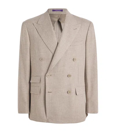 Ralph Lauren Wool-silk-cashmere 2-piece Suit In Neutral