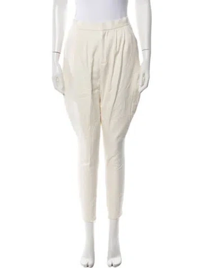 Pre-owned Ralph Lauren Wool Skinny Leg Pants In Black/neutrals