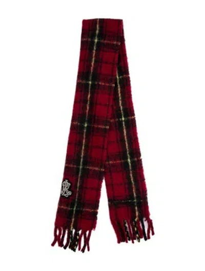 Pre-owned Ralph Lauren Wool Striped Scarf In Multi