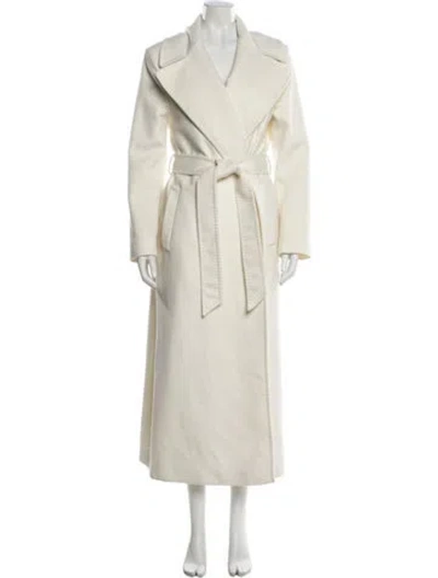 Pre-owned Ralph Lauren Wool Trench Coat In Neutral