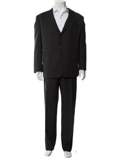Pre-owned Ralph Lauren Wool Two-piece Blazer In Black