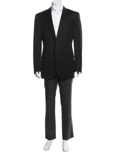 Pre-owned Ralph Lauren Wool Two-piece Blazer In Black