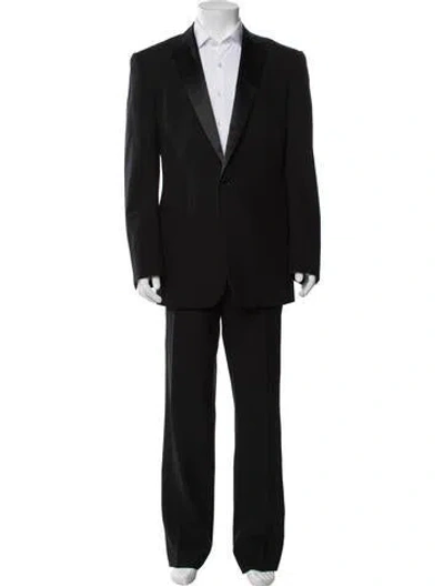Pre-owned Ralph Lauren Wool Two-piece Suit In Black