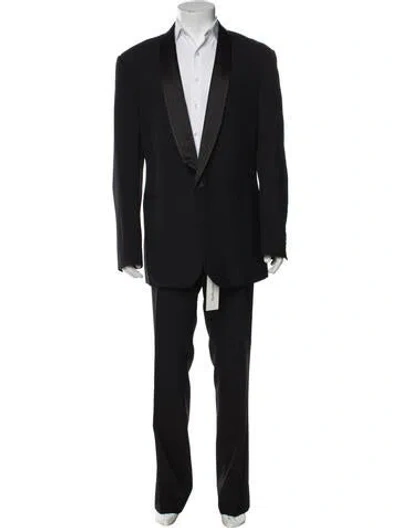 Pre-owned Ralph Lauren Wool Two-piece Suit In Black