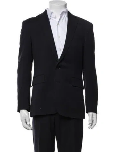 Pre-owned Ralph Lauren Wool Two-piece Suit In Blue