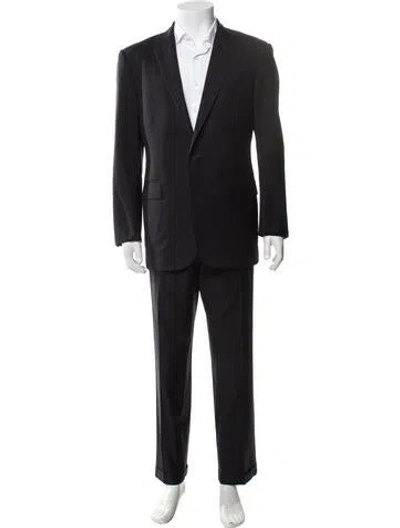 Pre-owned Ralph Lauren Wool Two-piece Suit In Blue