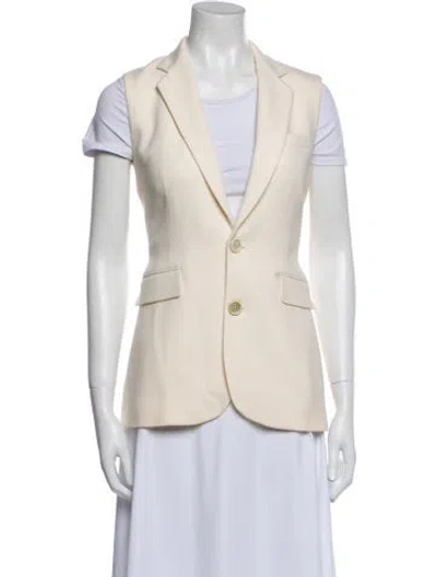 Pre-owned Ralph Lauren Wool Vest In Neutral