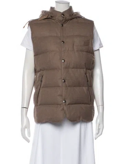 Pre-owned Ralph Lauren Wool Vest In Neutral