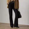 Ralph Lauren Wrigley Grain De Poudre Pant In Black
