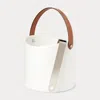 Polo Ralph Lauren Wyatt Porcelain Ice Bucket In Brown