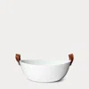 Ralph Lauren Wyatt Porcelain Salad Bowl In White