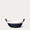 Ralph Lauren Wyatt Porcelain Salad Bowl In Black