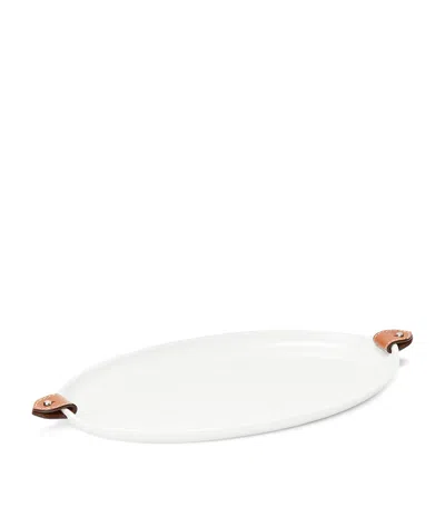 Polo Ralph Lauren Wyatt Serving Platter In White