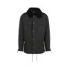 Ralph Lauren X Purple Label Military-inspired Coat With Adjustable Drawstrings In Green