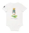 Ralph Lauren X Wimbledon Cotton Polo Bear Bodysuit