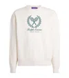 Ralph Lauren X Wimbledon Crest Sweatshirt In White