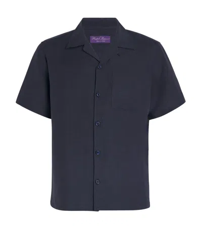 Ralph Lauren X Wimbledon Silk-linen Archer Shirt