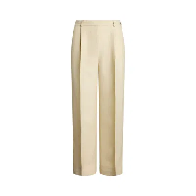 Ralph Lauren Yaitlee Ankle Pleated In Neutral