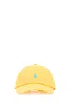Ralph Lauren The Iconic Cotton Chino Ball Cap In Yellow