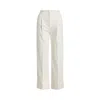 Ralph Lauren Zeeya Ankle Flat Front In White
