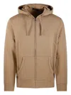 Ralph Lauren Zip-up Hoodie In Brown