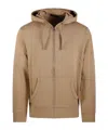 Ralph Lauren Zip-up Hoodie In Brown