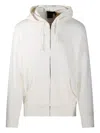 Ralph Lauren Hooded Sweatshirt With Ribbed Cuffs And Hem In White