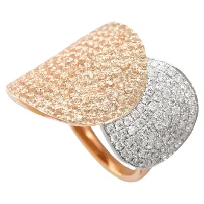 Pre-owned Ralph Masri 1919 Champagne Diamond Ring In Multi