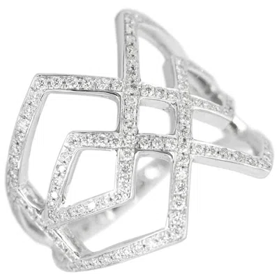 Pre-owned Ralph Masri Arabesque Deco Diamond Ring In Multi